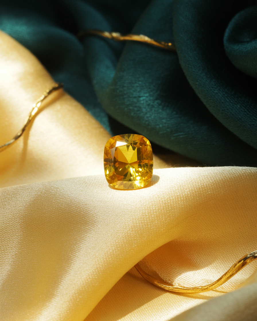 Yellow Sapphire  (पुखराज / पुष्कराज)