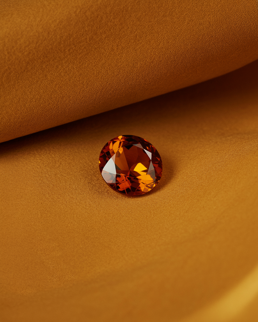 Hessonite Garnet (Gomedh)