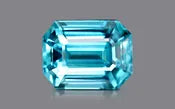Blue Zircon - 5.03 Carats