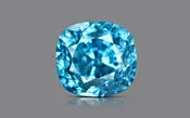 Blue Zircon - 6.41 Carats