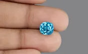 Blue Zircon - 6.41 Carats